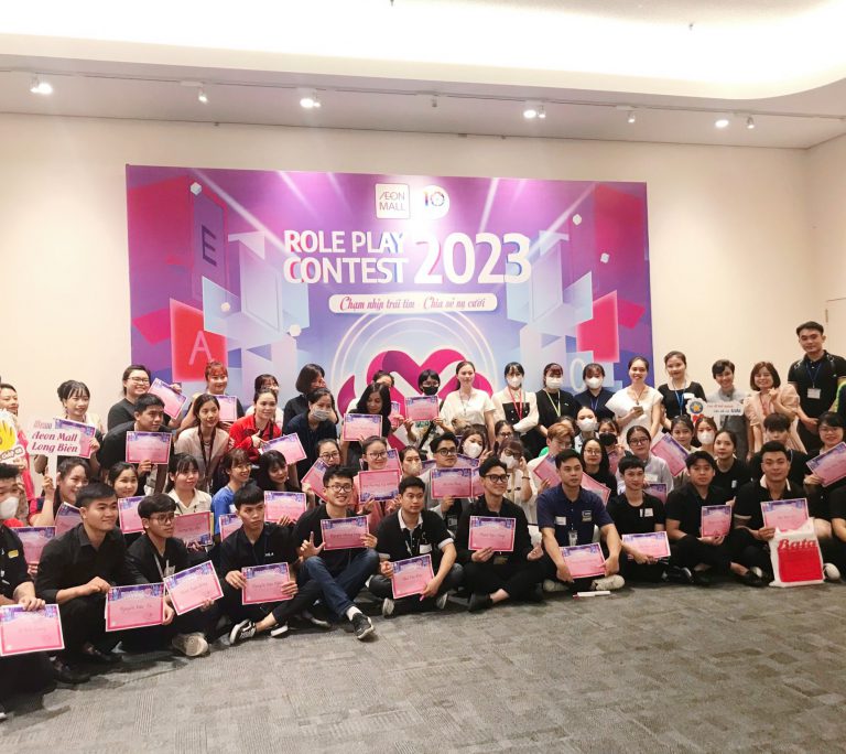 Omotenashi Selling Skill – AEON MALL Long Biên Role Play Contest 2023